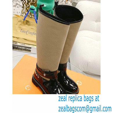 Louis Vuitton Heel 5cm Territory Flat High Ranger Boots 04 2021 - Click Image to Close