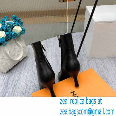 Louis Vuitton Heel 7cm Rotary Ankle Boots Black 2021 - Click Image to Close