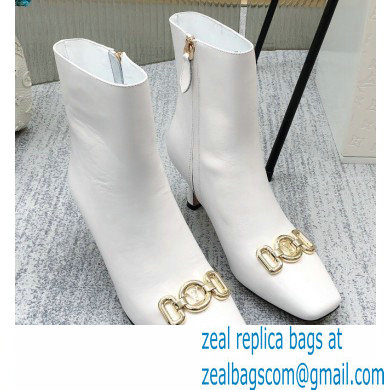 Louis Vuitton Heel 7cm Rotary Ankle Boots White 2021 - Click Image to Close