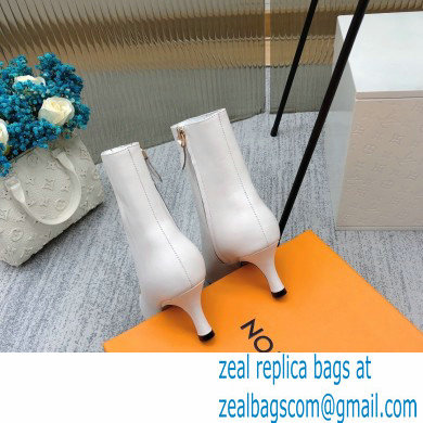 Louis Vuitton Heel 7cm Rotary Ankle Boots White 2021 - Click Image to Close