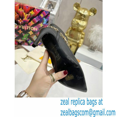 Louis Vuitton Heel 9.5cm Mansion Ankle Boots Black 2021