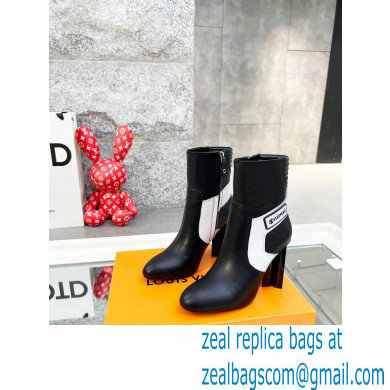 Louis Vuitton Heel 9.5cm Silhouette Ankle Boots Black Cruise 2022 Fashion Show