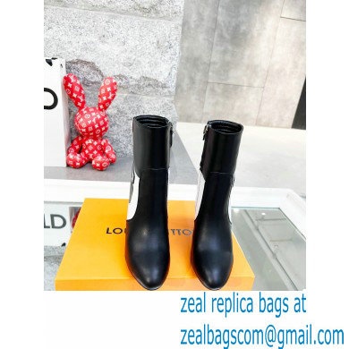 Louis Vuitton Heel 9.5cm Silhouette Ankle Boots Black Cruise 2022 Fashion Show