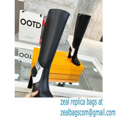 Louis Vuitton Heel 9.5cm Silhouette High Boots Black Cruise 2022 Fashion Show - Click Image to Close