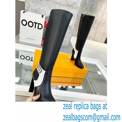 Louis Vuitton Heel 9.5cm Silhouette High Boots Black Cruise 2022 Fashion Show