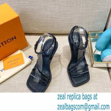 Louis Vuitton Heel 9cm Nova Sandals Black 2021