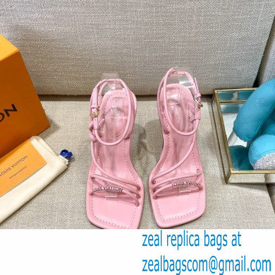 Louis Vuitton Heel 9cm Nova Sandals Pink 2021