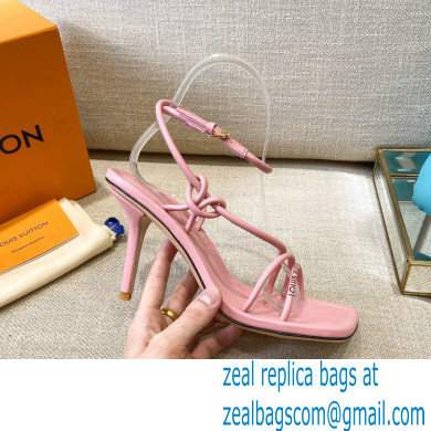 Louis Vuitton Heel 9cm Nova Sandals Pink 2021