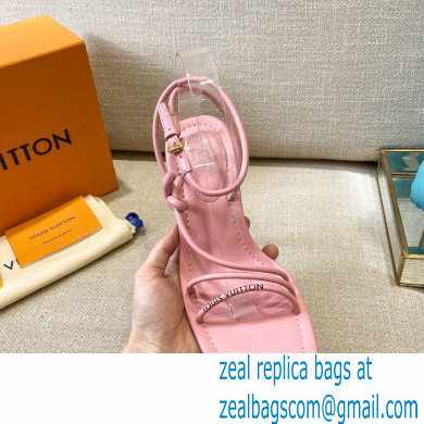 Louis Vuitton Heel 9cm Nova Sandals Pink 2021
