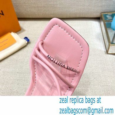 Louis Vuitton Heel 9cm Nova Sandals Pink 2021 - Click Image to Close