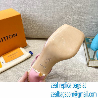 Louis Vuitton Heel 9cm Nova Sandals Pink 2021