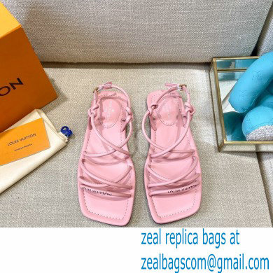 Louis Vuitton Nova Flat Sandals Pink 2021