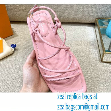 Louis Vuitton Nova Flat Sandals Pink 2021 - Click Image to Close