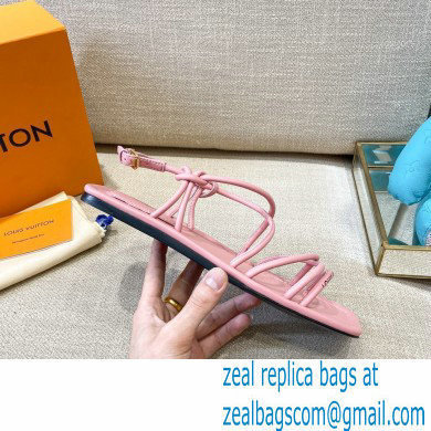 Louis Vuitton Nova Flat Sandals Pink 2021