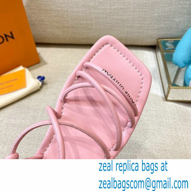 Louis Vuitton Nova Flat Sandals Pink 2021