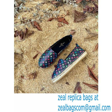 Louis Vuitton Starboard Flat Espadrilles Monogram Black 2022 - Click Image to Close