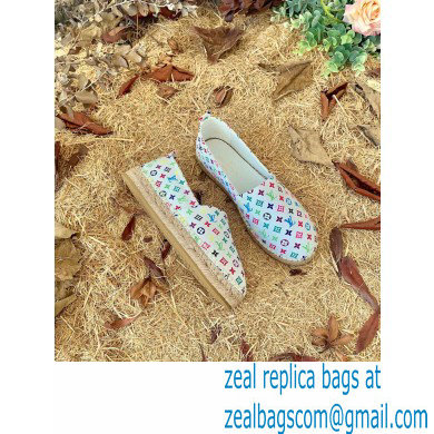 Louis Vuitton Starboard Flat Espadrilles Monogram White 2022 - Click Image to Close