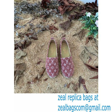 Louis Vuitton Starboard Flat Espadrilles Wool Pink 2022 - Click Image to Close