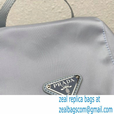 Prada Medium Nylon Backpack 1BZ811 Blue 2021