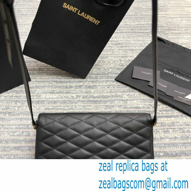 Saint Laurent Kate Supple 99 Bag in Quilted Lambskin 676628 Black - Click Image to Close