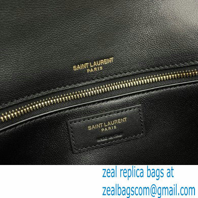 Saint Laurent Kate Supple 99 Bag in Quilted Lambskin 676628 Black - Click Image to Close
