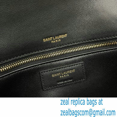 Saint Laurent Kate Supple 99 Bag in Quilted Lambskin 676628 Black