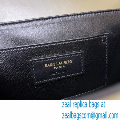 Saint Laurent Solferino Medium Satchel Bag In Box Leather 634305 Olive Green