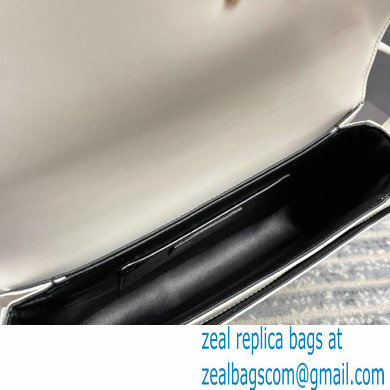 Saint Laurent Solferino Medium Satchel Bag In Box Leather 634305 White - Click Image to Close