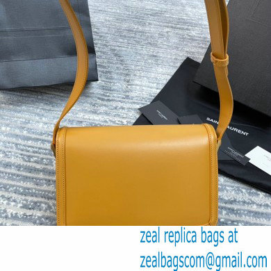Saint Laurent Solferino Medium Satchel Bag In Box Leather 634305 Yellow 01 - Click Image to Close