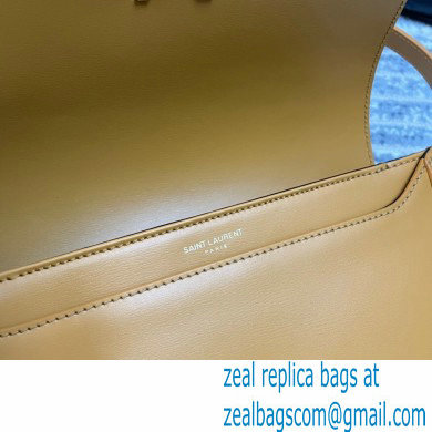 Saint Laurent Solferino Medium Satchel Bag In Box Leather 634305 Yellow 01 - Click Image to Close