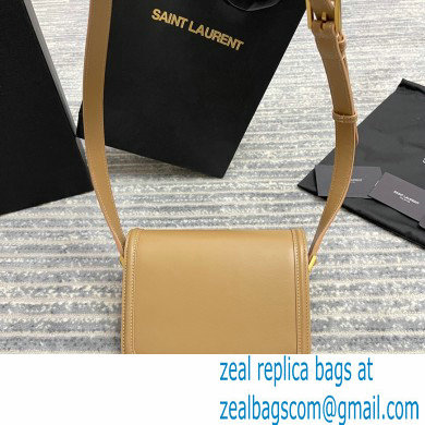 Saint Laurent Solferino Small Satchel Bag In Box Leather 634306 Apricot - Click Image to Close