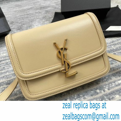 Saint Laurent Solferino Small Satchel Bag In Box Leather 634306 Beige - Click Image to Close