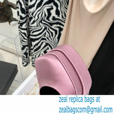 Versace Heel 14.5cm Platform 5cm Medusa Aevitas Satin Pumps Dusty Pink 2021