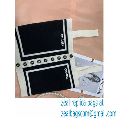 chanel white/black knit vest 2022SS - Click Image to Close