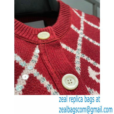 gucci red diamond vest 2022SS - Click Image to Close