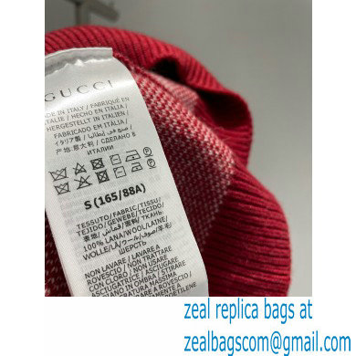 gucci red diamond vest 2022SS