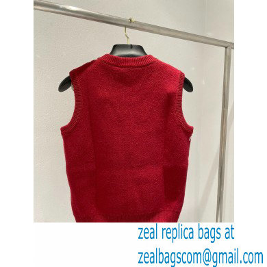 gucci red diamond vest 2022SS - Click Image to Close