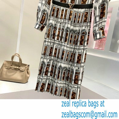 louis vuitton MONOGRAM ARCHITECTURE dress 2022SS - Click Image to Close