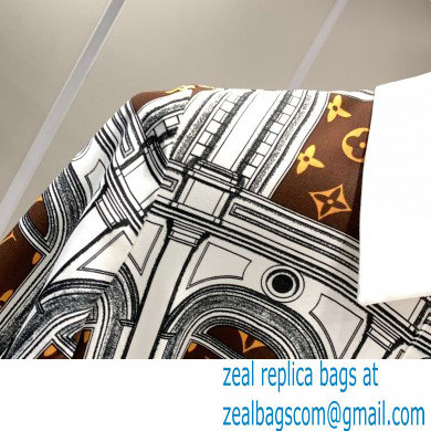 louis vuitton MONOGRAM ARCHITECTURE dress 2022SS