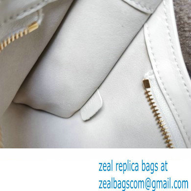 CELINE SHOULDER BAG CUIR TRIOMPHE in Smooth Calfskin WHITE