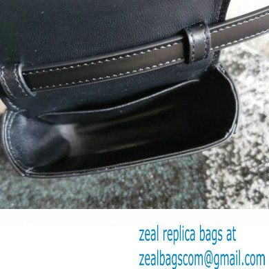 CELINE mini Triomphe Bag in shiny calfskin black