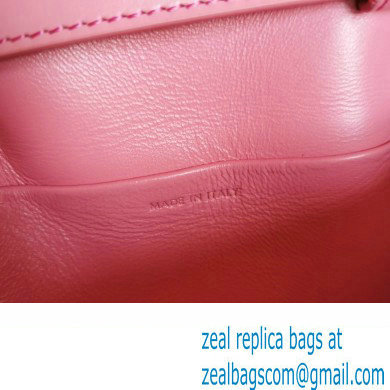 CELINE mini Triomphe Bag in shiny calfskin pink - Click Image to Close