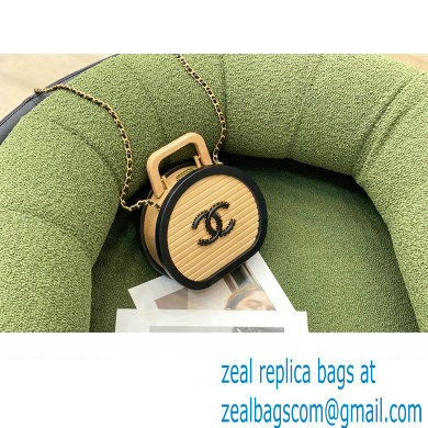 Chanel Beech Wood Small Vanity Case AS2928 2022