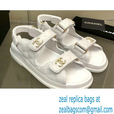 Chanel CC Logo Beach Sandals G35927 11 2022