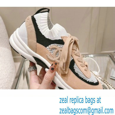 Chanel Knit and Suede Calfskin Sneakers G38750 06 2022
