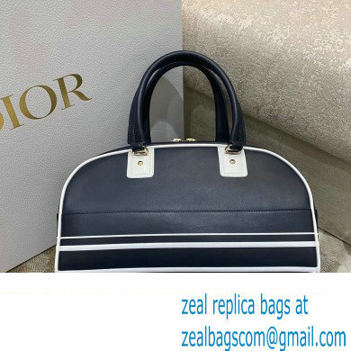 Dior Medium Vibe Zip Bowling Bag Black 2022