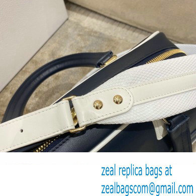 Dior Medium Vibe Zip Bowling Bag Black 2022