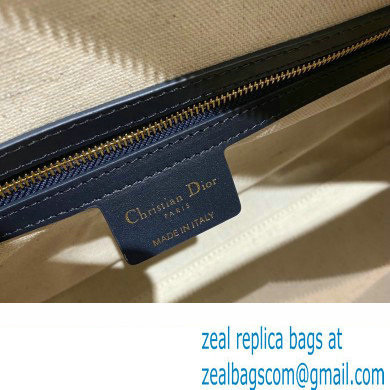 Dior Medium Vibe Zip Bowling Bag Black 2022