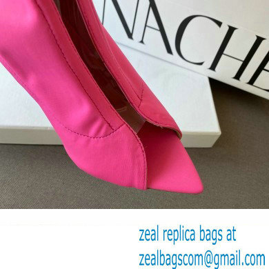 Gianvito Rossi Heel 10.5cm FABRIC and TPU HIROKO BOOTIE Fuchsia 2022