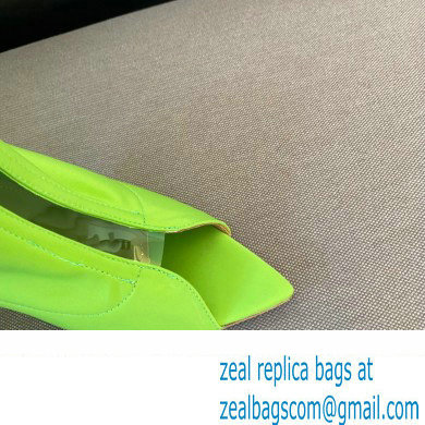 Gianvito Rossi Heel 10.5cm FABRIC and TPU HIROKO CUISSARD Thigh-high Boots Green 2022